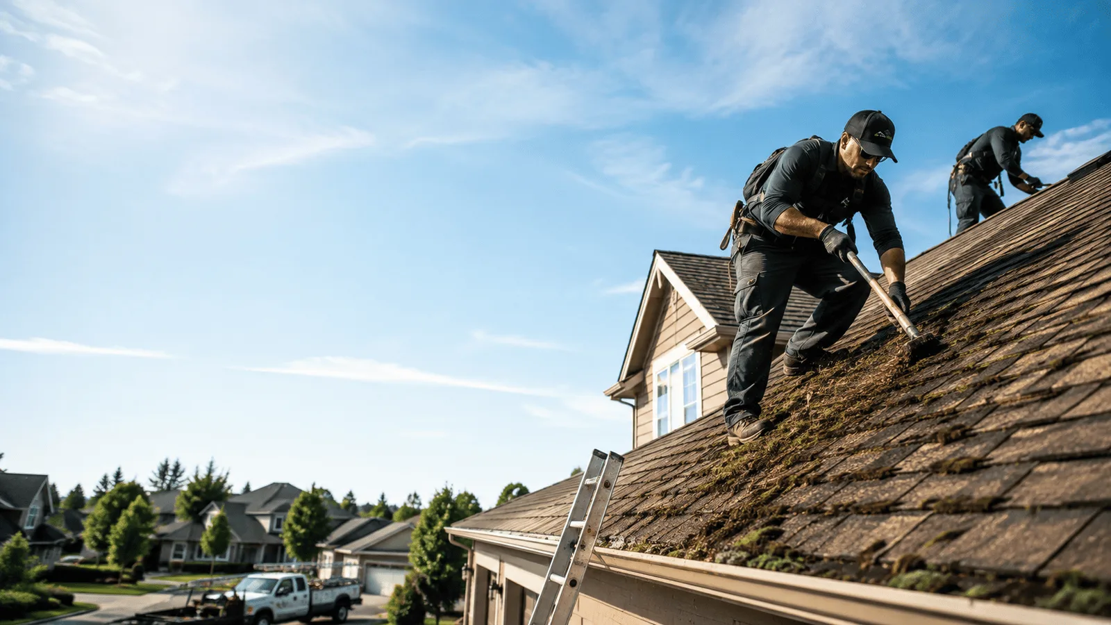 Roof Moss Removal in Morse, LA near me